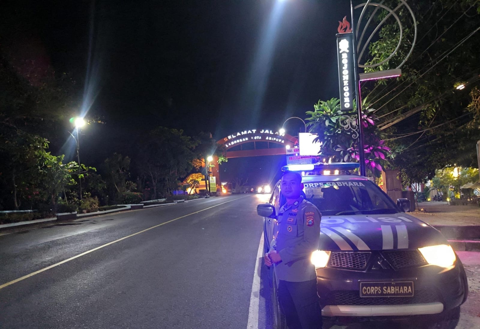 Polsek Baureno Tingkatkan Patroli Malam di Perbatasan Cegah Kejahatan