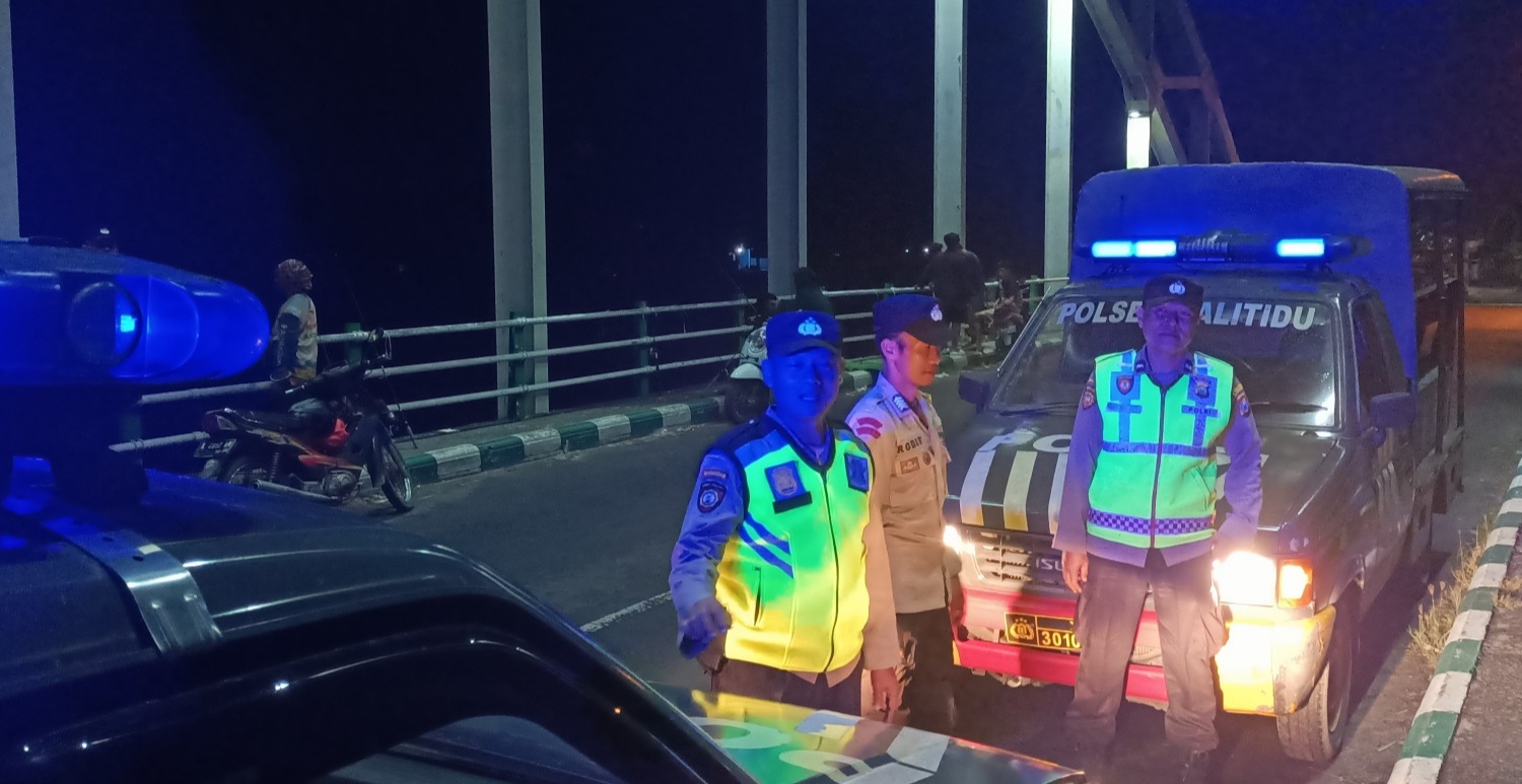 Sebagai Upaya Cegah Gangguan Kamtibmas, Lakukan Patroli Bersinggungan