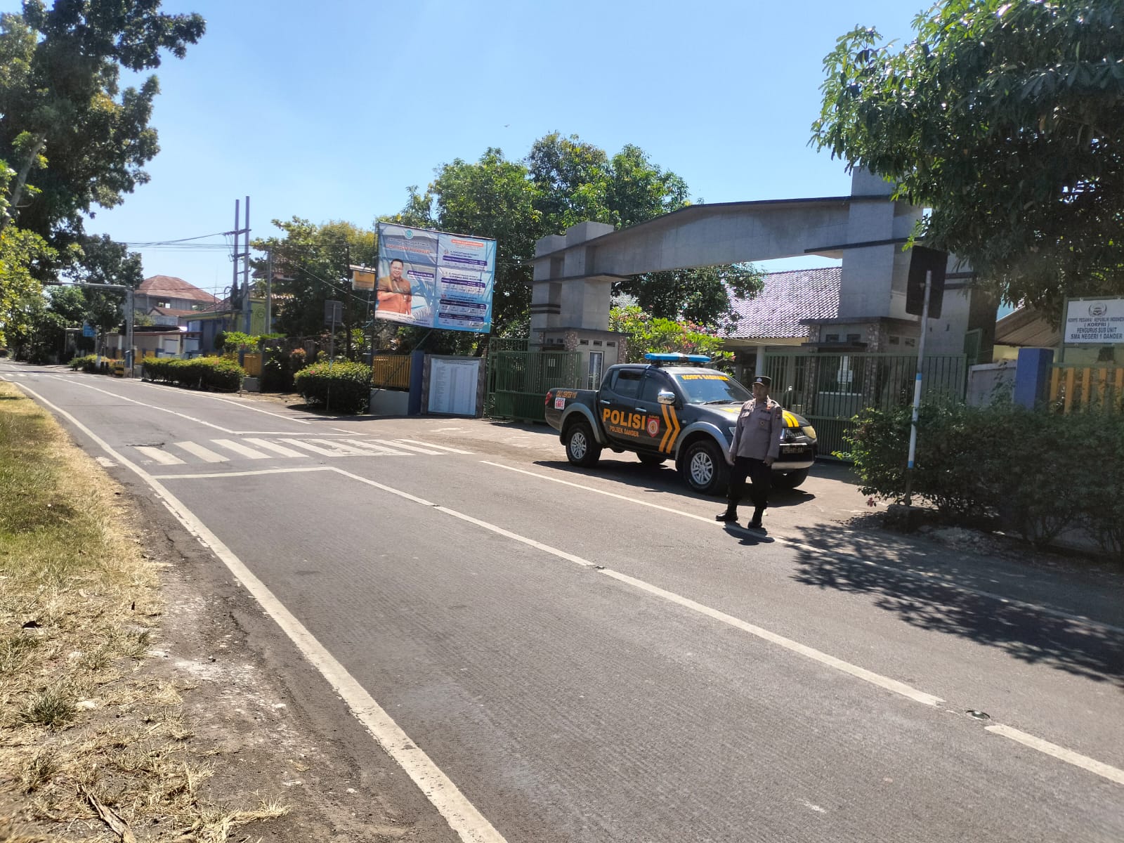 Respon Cepat Call Center 110, Polsek Bojonegoro Kota Cek Laporan Dugaan Balap Liar di Jalan Teuku Umar