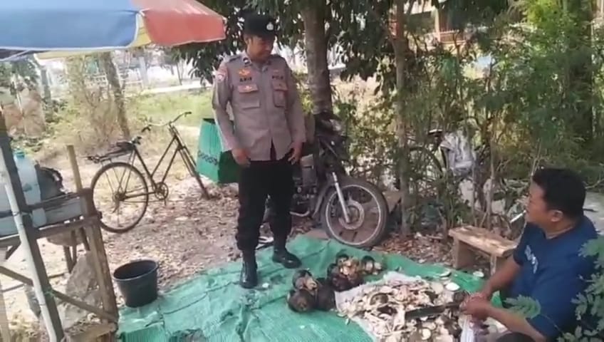Respon Cepat, Polsek Kepohbaru Tindak Lanjuti Laporan Warga Melalui Call Center 110