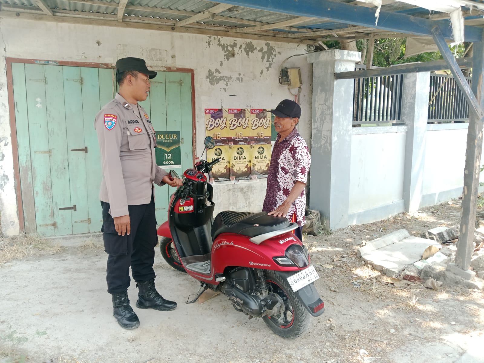 Dialogis Berikan Pesan Kamtibmas
