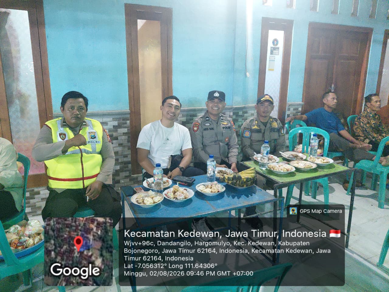 Polsek Kedewan Melaksanakan Pengamanan Giat Masyarakat Seni Elekton