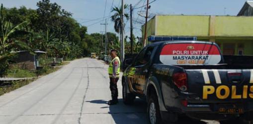 Antisipasi 3C personil polsek Sukosewu laksanakan sapa siang