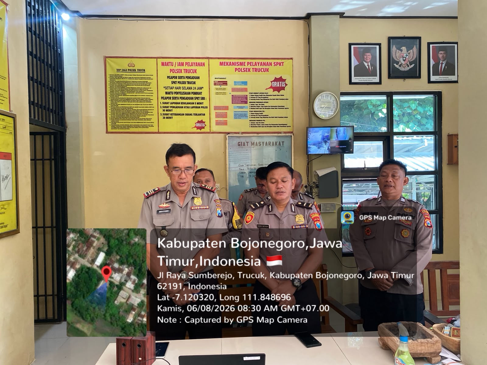 Dengan Mengikuti Zoom Binrohtal Jajaran Polres Bojonegoro, Polsek Trucuk Tingkatkan Keimanan Dan Ketaqwaan Personelnya