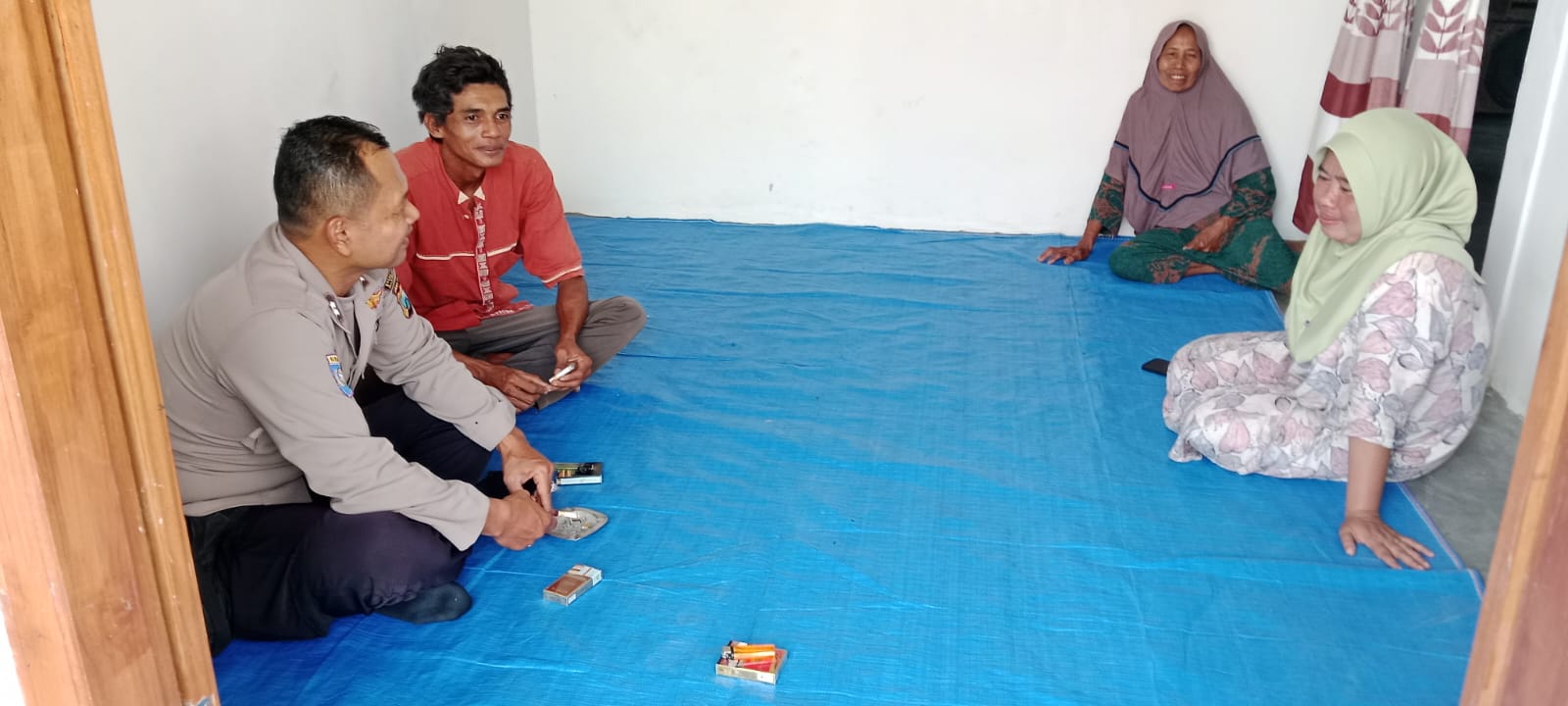 Bhabinkamtibmas Laksanakan Sambang Warga
