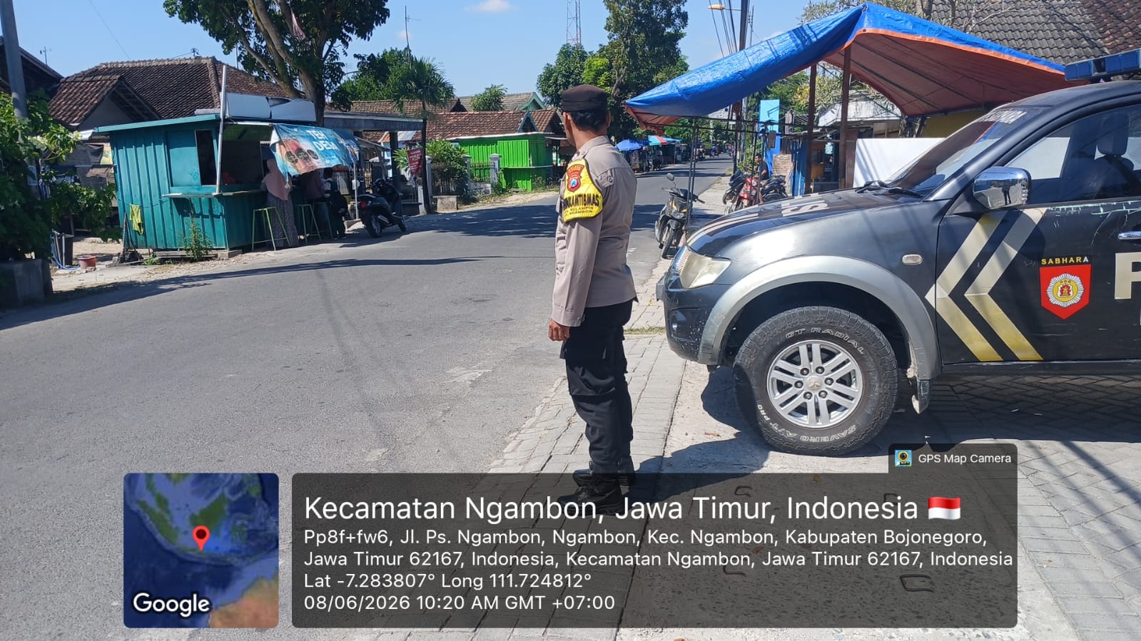 Antisipasi Gangguan Kamtibmas, Anggota Polsek Ngambon Melaksanakan Patroli sapa siang Di Wilayah Ngambon