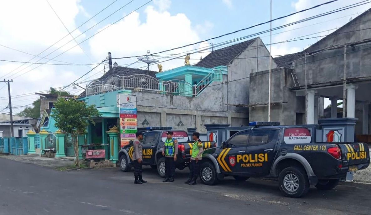 Antisipasi 3 C Siang Hari, Polsek Sumberrejo Gelar Patroli Bersinggungan Dengan Polsek Kanor