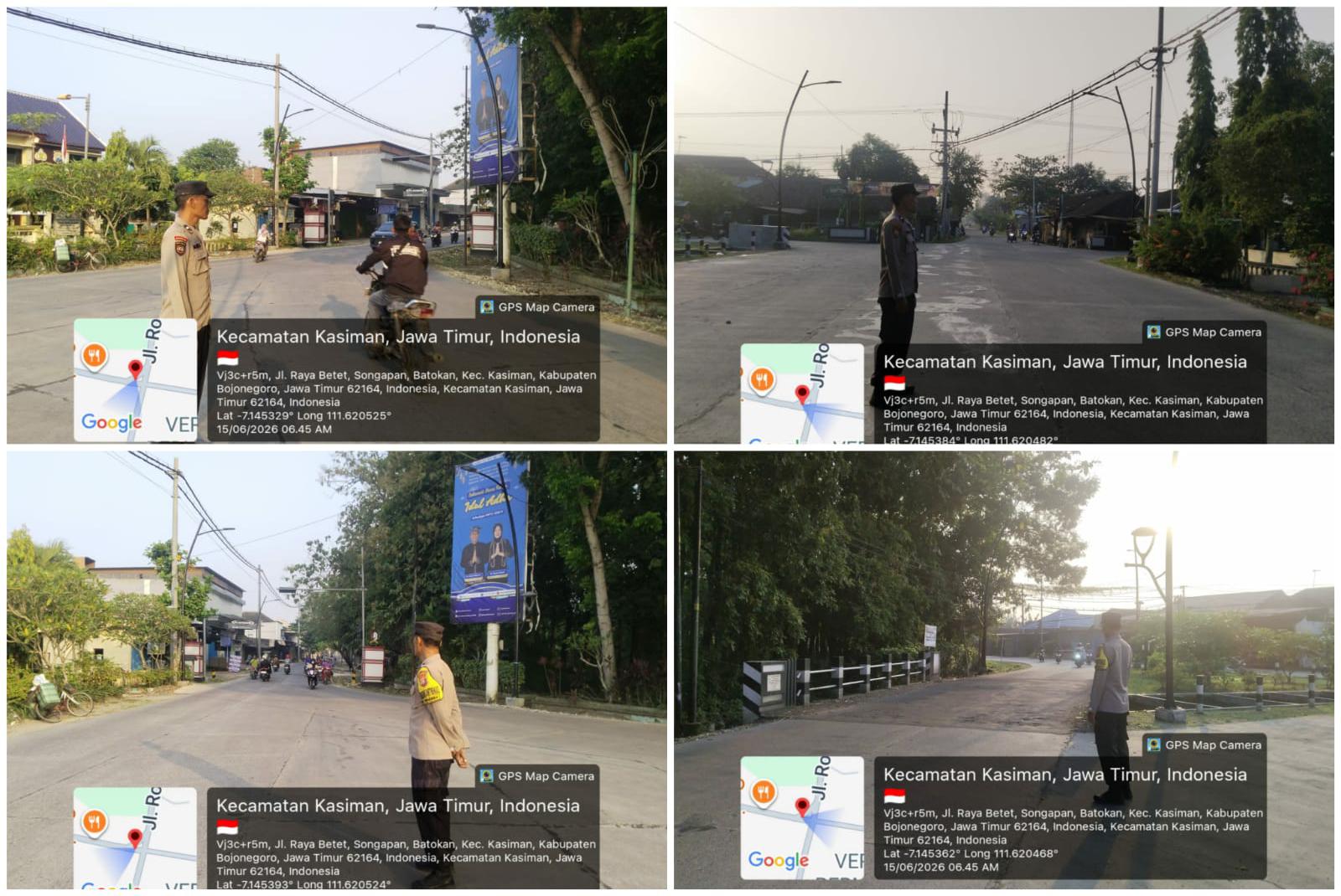 Polsek Kasiman Melaksanakan Program Sapa Pagi