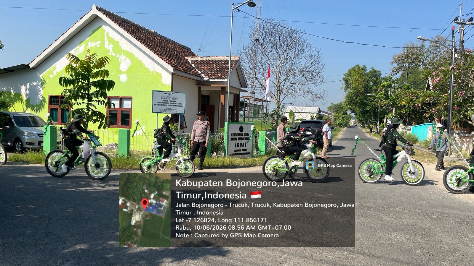 Polsek Trucuk Amankan Pawai Sepeda Hias