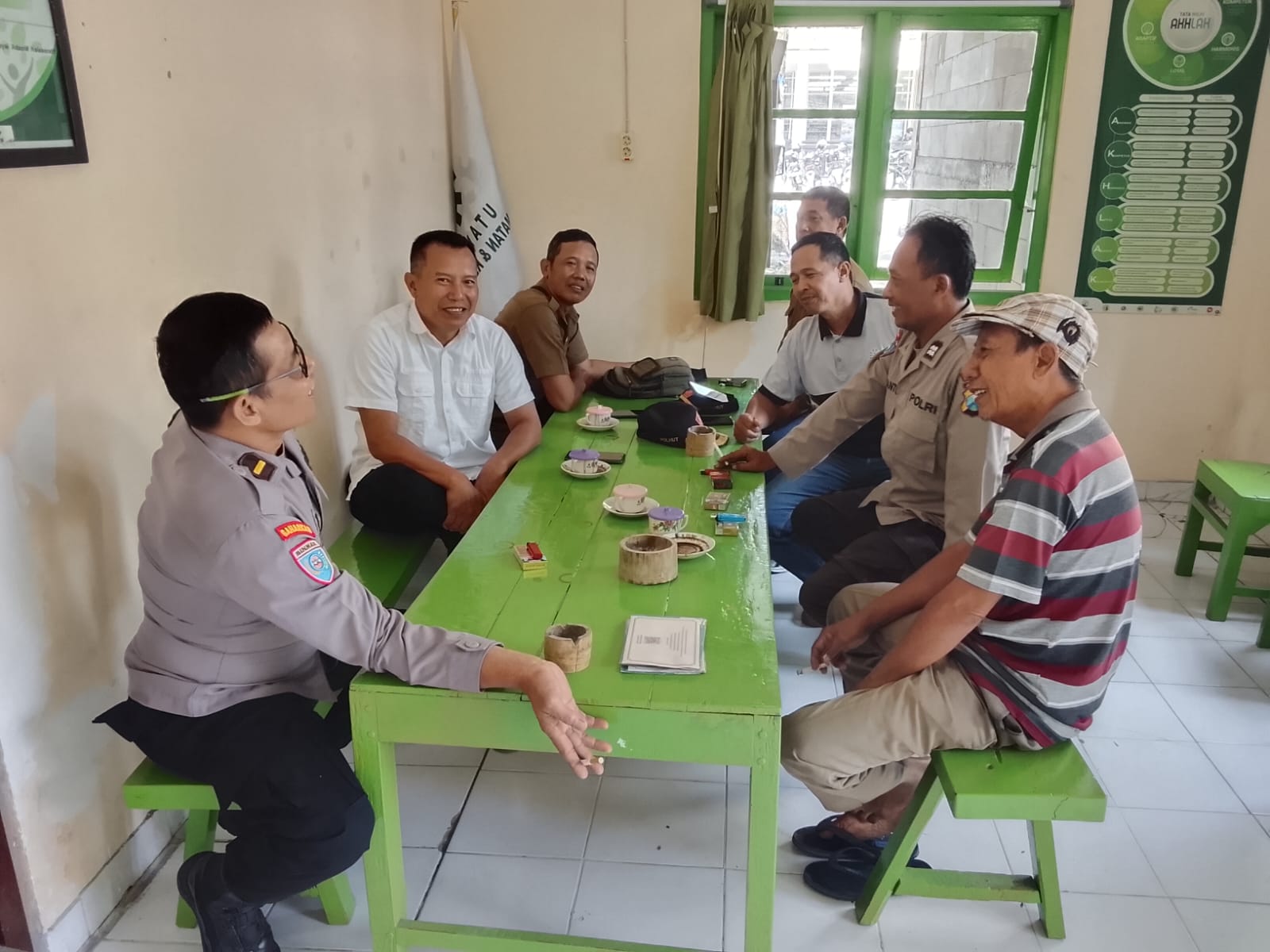 Polsek Purwosari Potroli dialogis Sambang