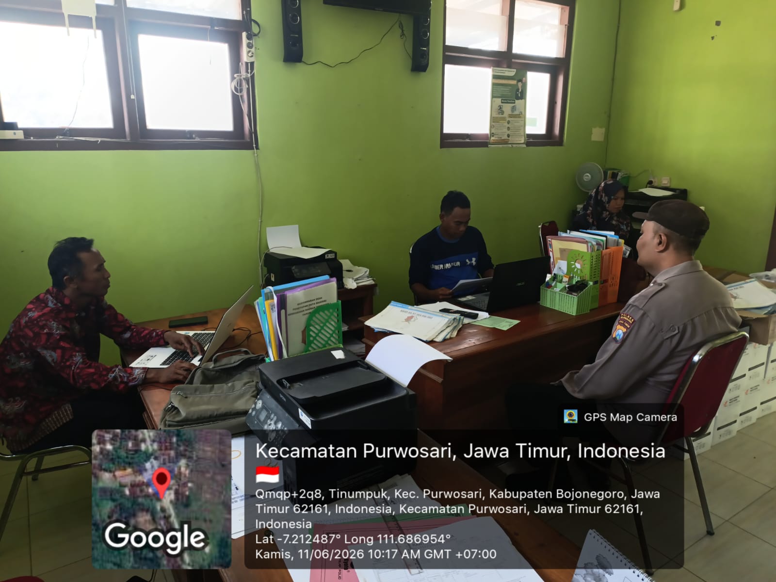 Polsek Purwosari Potroli dialogis Sambang
