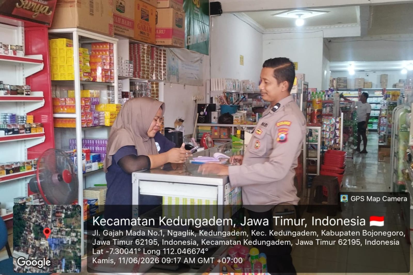 Patroli siang dan sore Hari Himbau Kepada Masyarakat antisipasi Balap Liar dan Curanmor.