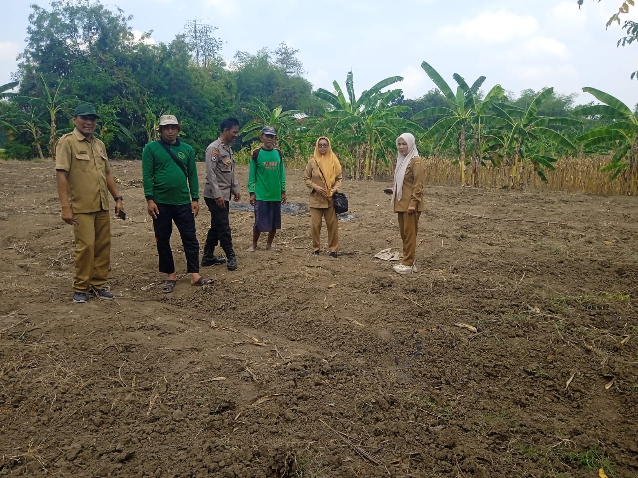 Bhabinkamtibmas Polsek Balen laksanakan pendampingan petani jagung guna dorong produktivitas dan ketahanan pangan