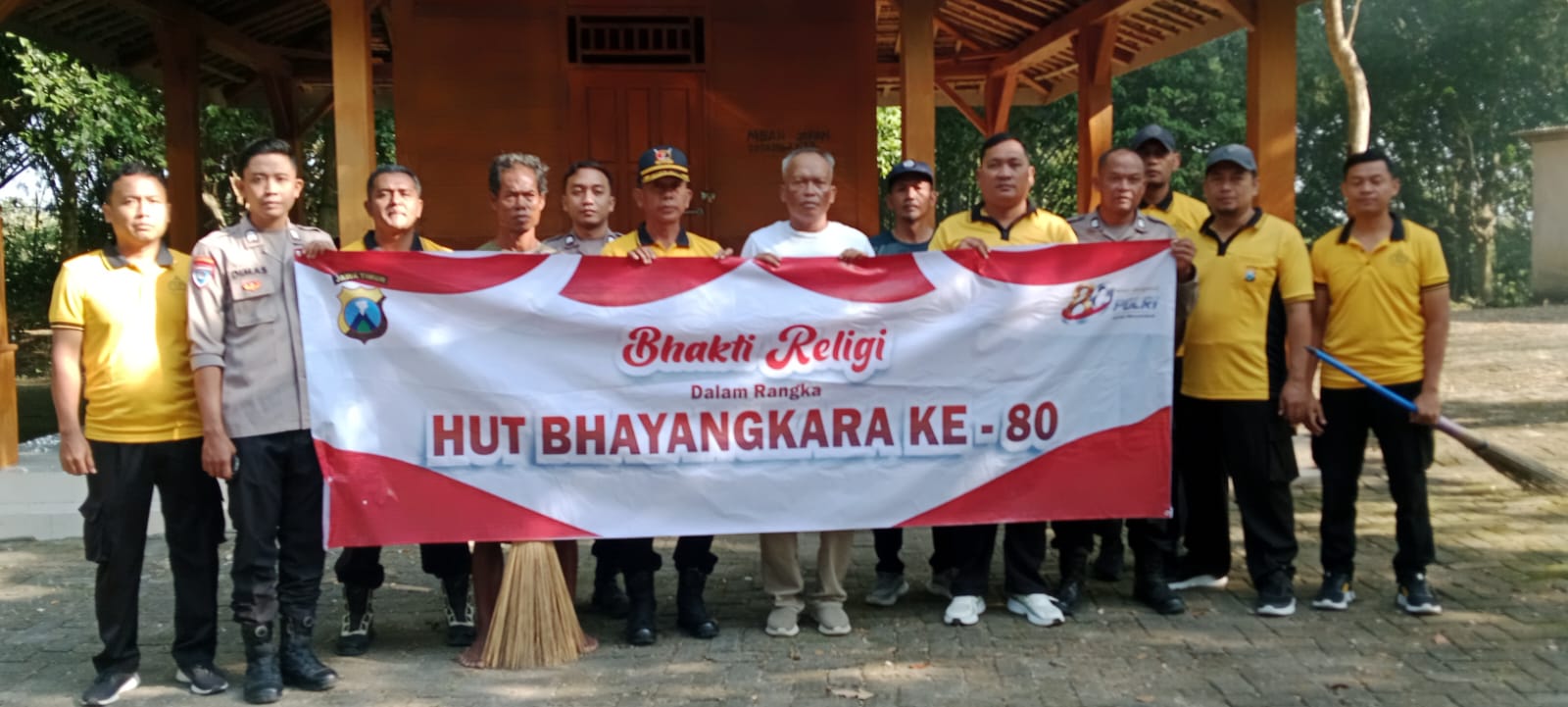 Kegiatan Bakti Religi Polsek Ngasem