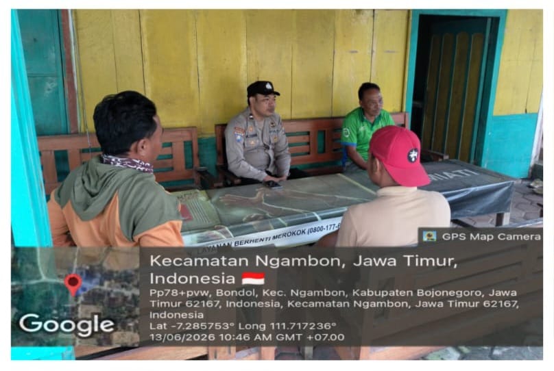 Polsek Ngambon Laksanakan Patroli Dialogis
