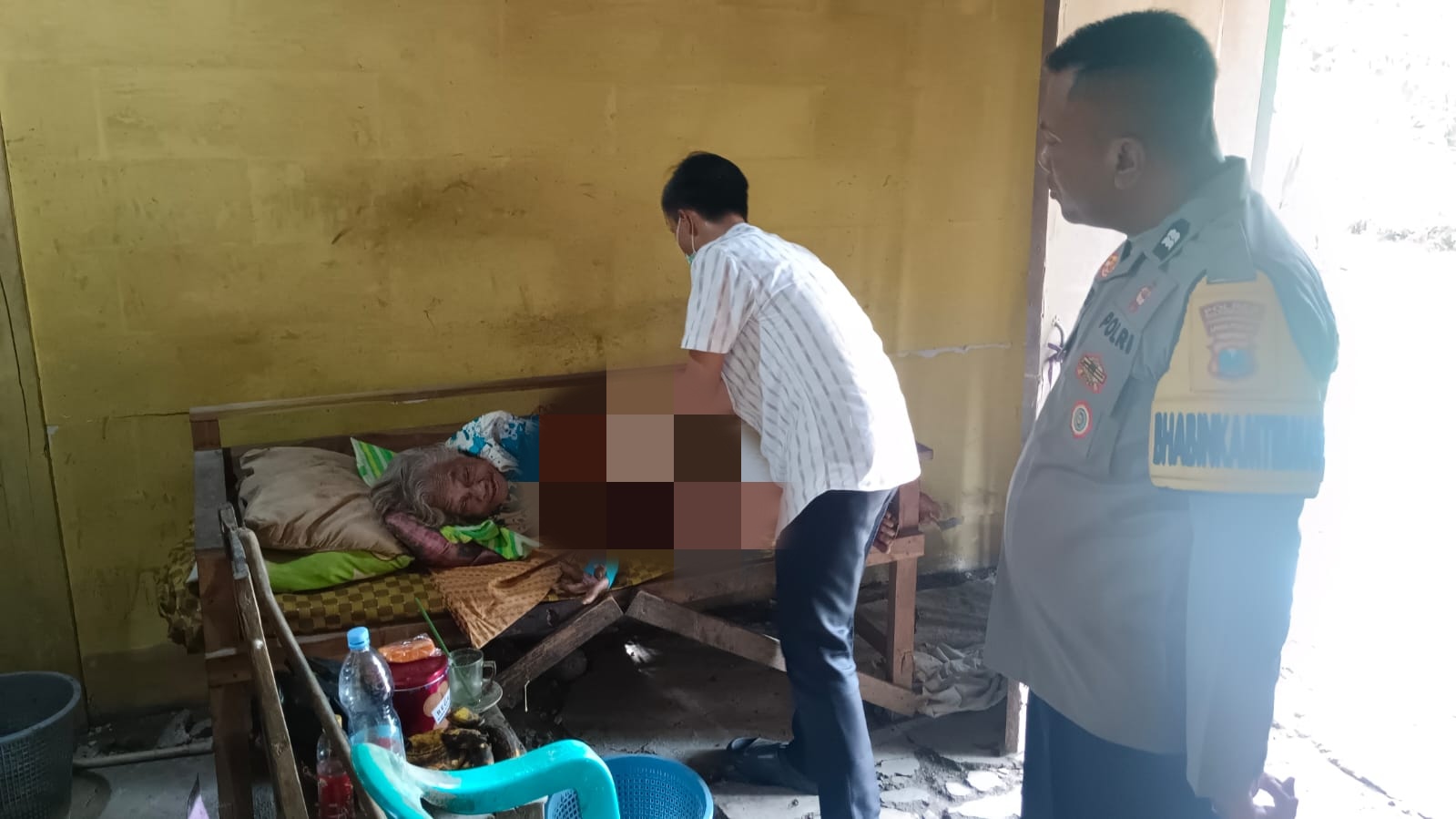 Bhabinkamtibmas Polsek Bubulan Peduli Kesehatan Warganya