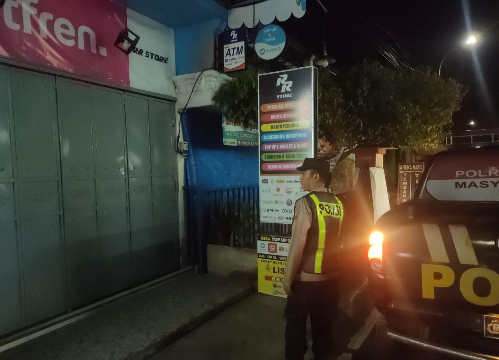Intensifkan patroli di Malam Hari, Polsek Ngraho Tingkatkan Patroli langit biru pada Jam Rawan