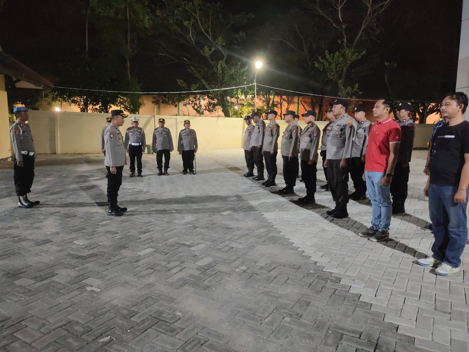 Polsek Bojonegoro Kota Gelar Apel Siaga Jelang 1 Suro, Pastikan Kesiapan Personel dan Kondusivitas Wilayah