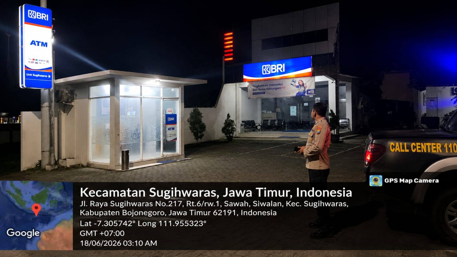 Polsek Sugihwaras Gelar Patroli Sapa Fajar Jaga Keamanan dan Ketertiban Masyarakat