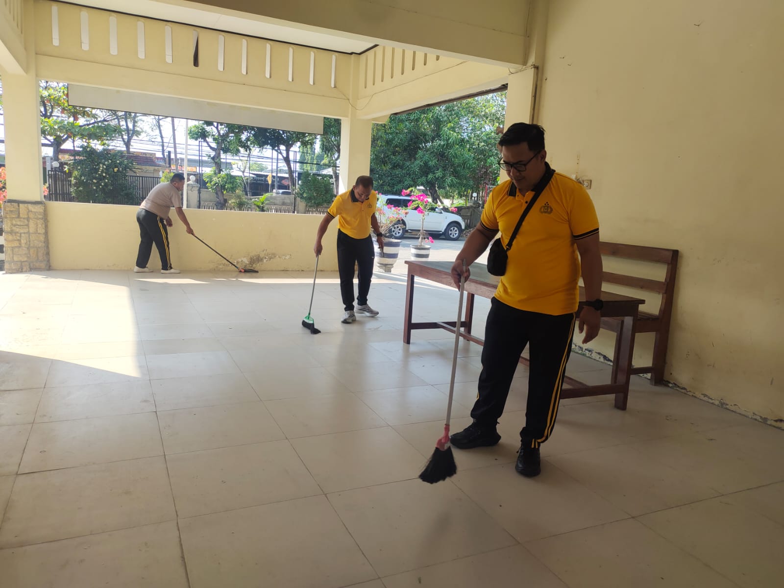 Polsek Bojonegoro Kota Laksanakan Kurvei, Wujudkan Lingkungan Kerja Bersih dan Nyaman