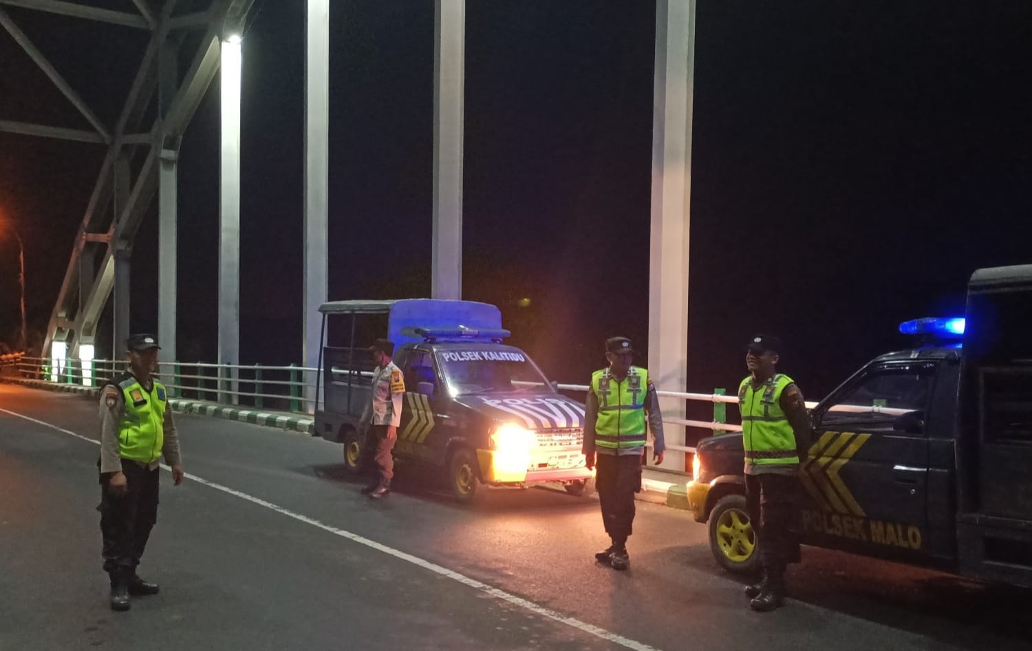 Patroli Bersinggungan Antisipasi Gesekan Dan Konvoi Anggota Perguruan Silat