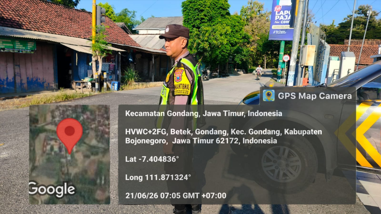 Polsek Gondang Melaksanakan Program Sapa Pagi