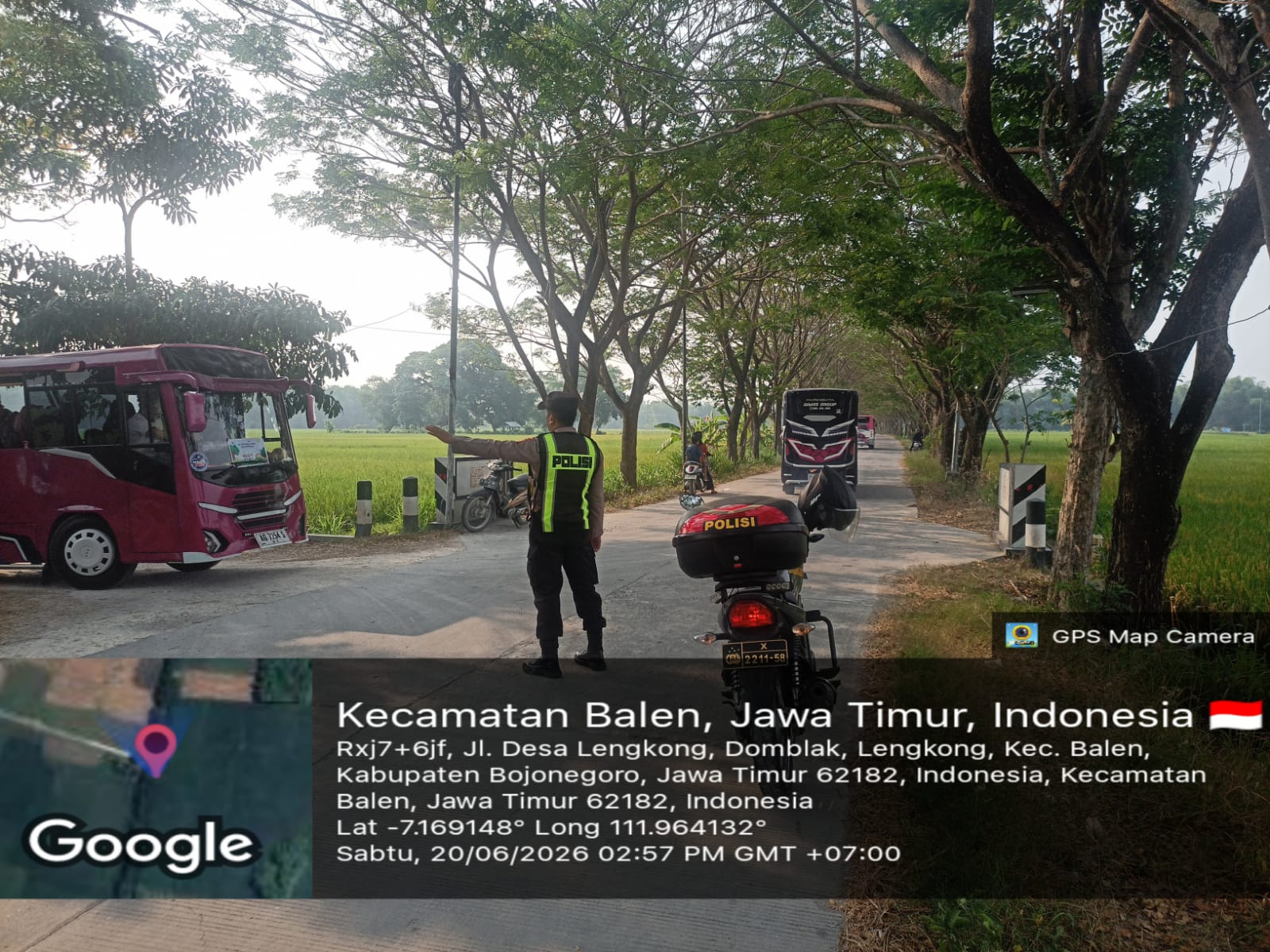 Polsek Balen amankan pawai sepeda hias