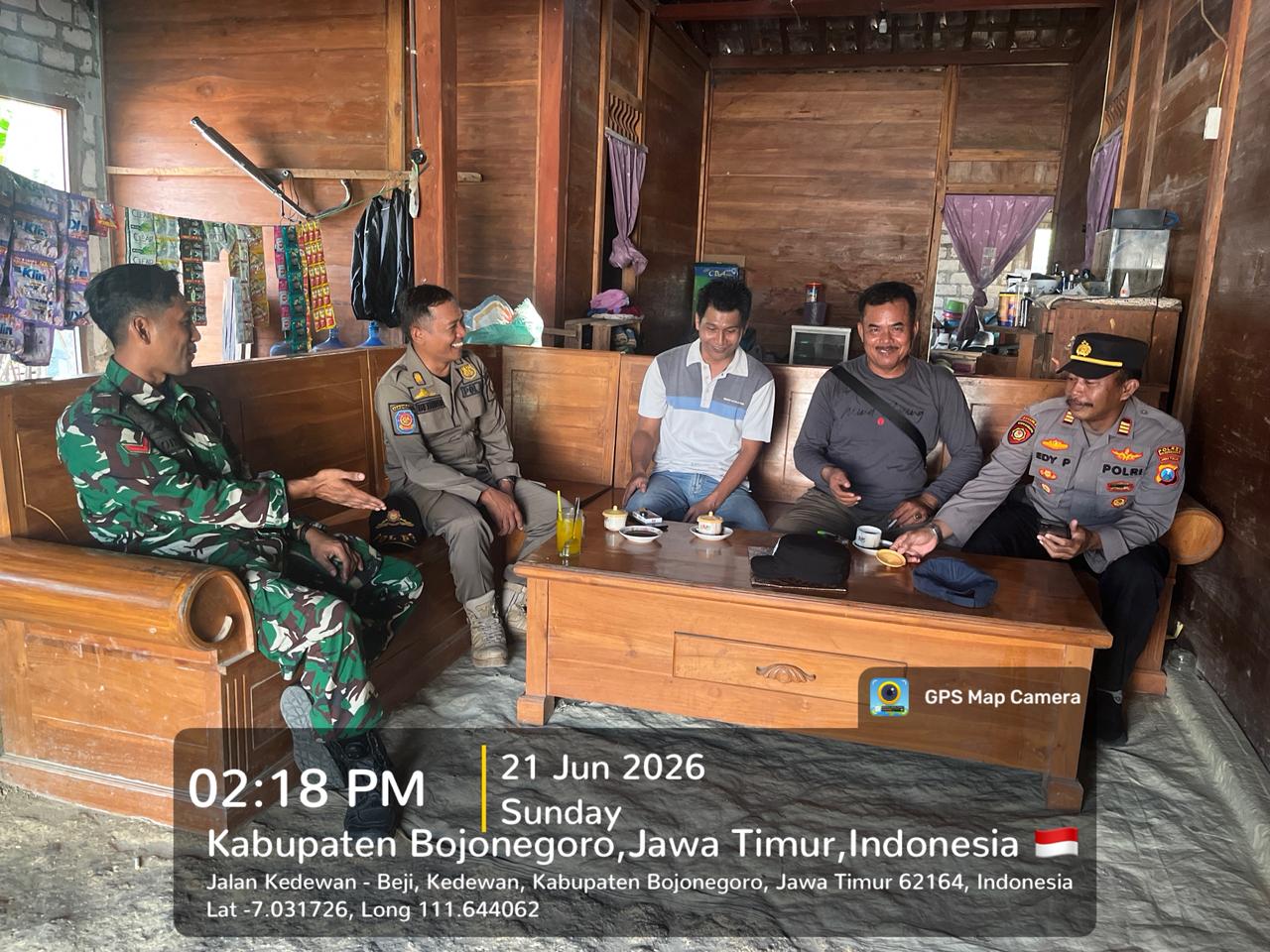 Kapolsek Kedewan Laksanakan Kegiatan Sambang Merupakan Upaya Untuk Jaga Kamtibmas