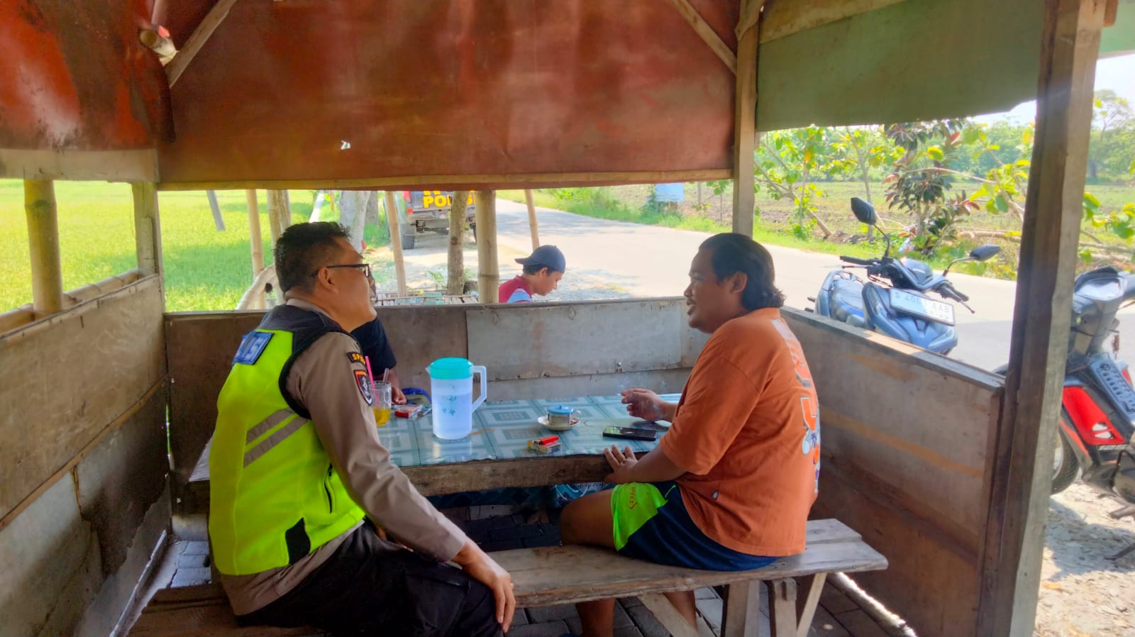 Patroli dialogis sapa Siang Polsek Gayam antisipasi gangguan Kamtibmas