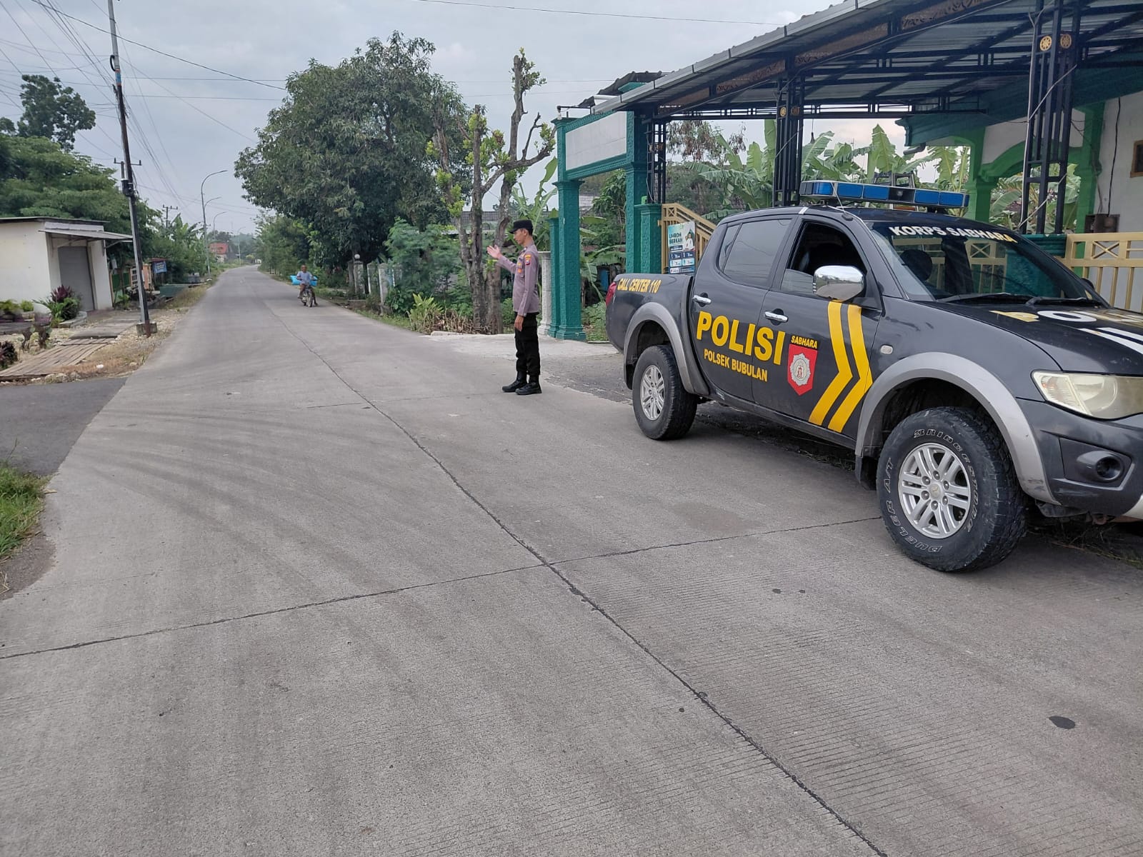 Antisipasi Kejahatan Polsek Bubulan Tingkatkan Patroli Sapa Siang