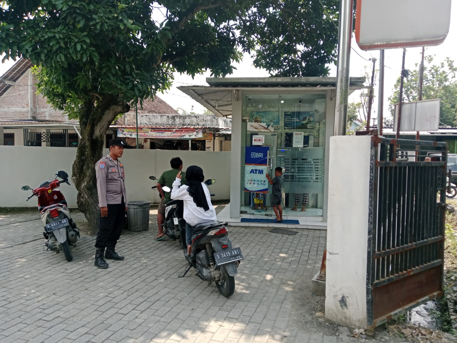 Polsek Ngasem Tingkatkan Patroli Perbankan