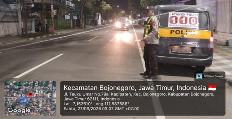 Polsek Bojonegoro Kota Tindak Lanjuti Laporan Dugaan Balap Liar Melalui "Matur Pak Kapolres