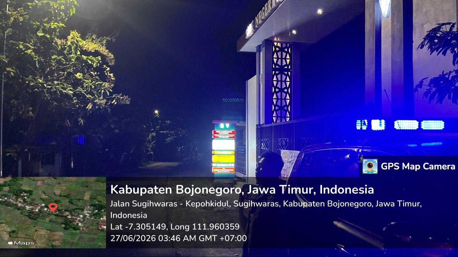 Polsek Sugihwaras Gelar Patroli Sapa Fajar Jaga Keamanan dan Ketertiban Masyarakat