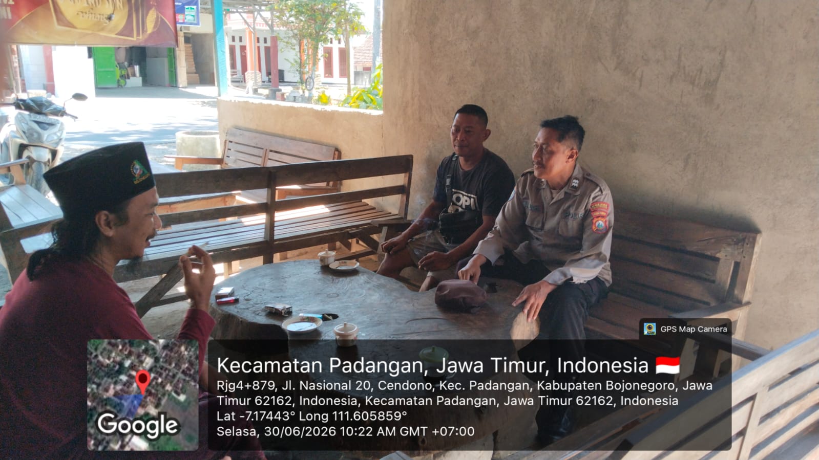 Polsek Padangan Laksanakan Patroli Dialogis, Wujudkan Situasi Aman Kondusif di Masyarakat