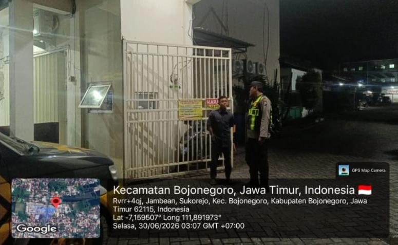 Polsek Bojonegoro Kota Gencarkan Patroli Sapa Fajar, Antisipasi Premanisme dan Gangguan Kamtibmas