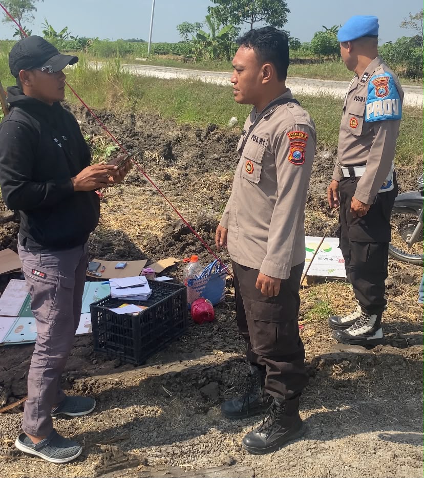 RESPON CEPAT LAPORAN CALL CENTER 110, POLSEK SUMBERREJO TINDAK LANJUTI ADANYA DUGAAN AKTIVITAS GALIAN C DI DESA NGAMPAL