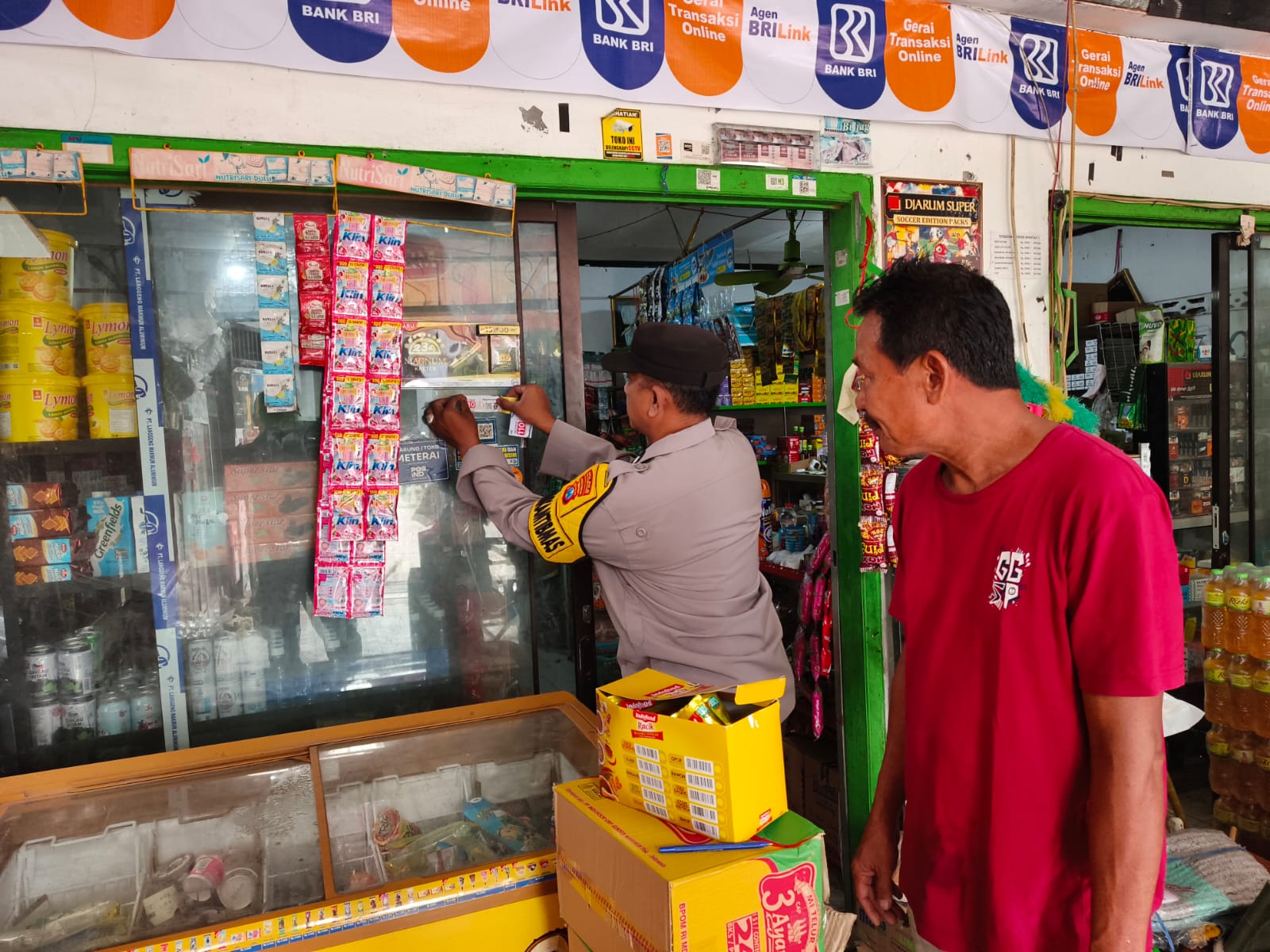 Polsek Bubulan Sosialisasi Call Center 110 Kepada Warga Masyarakat
