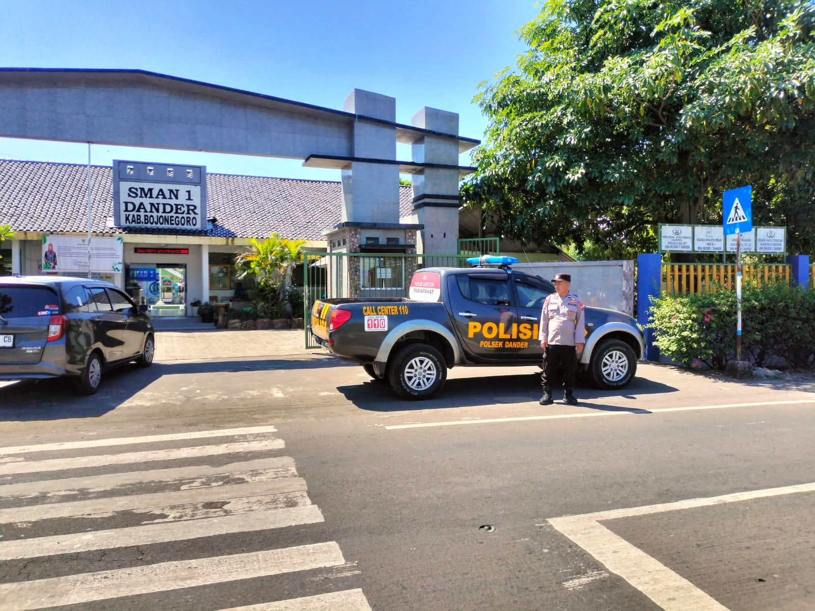 Antisipasi Libur Weekend, Polsek Dander Intensifkan Patroli di Jalur Dander – Temayang