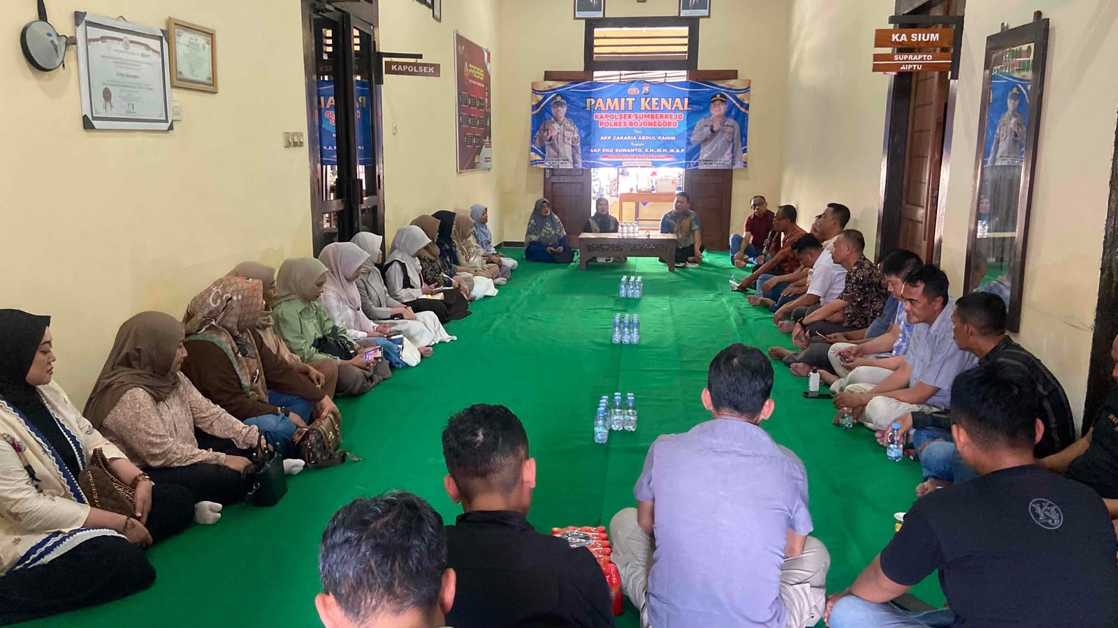 Pamit Kenal Kapolsek Sumberrejo, Momentum Mempererat Sinergitas Demi Pelayanan Terbaik kepada Masyarakat