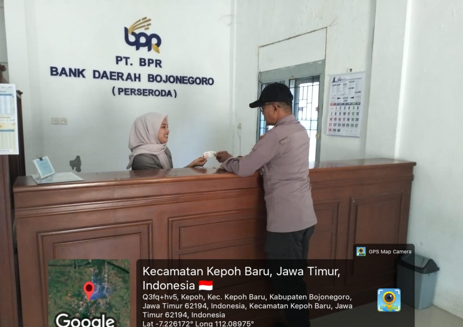 Polsek Kepohbaru Perkuat Pelayanan Publik melalui Sosialisasi Call Center 110