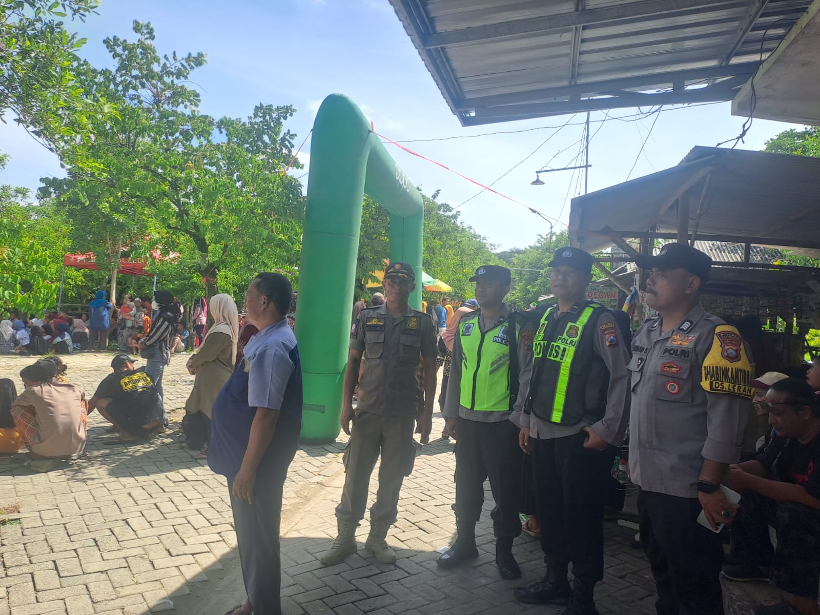 Polsek Kalitidu Tingkatkan Patroli Pada Obyek Wisata Saat Masa Libur Panjang Sekolah