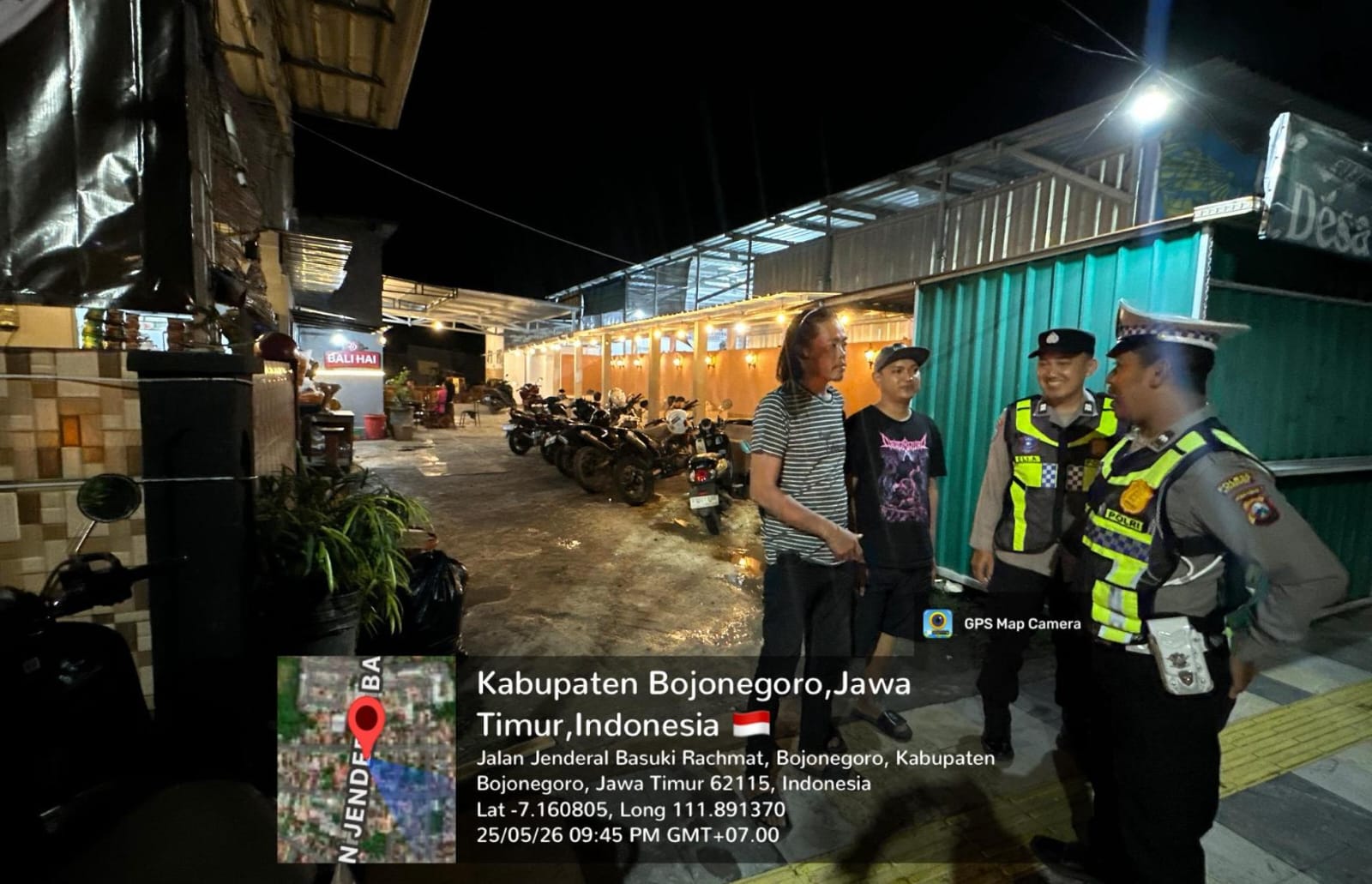 Polsek Bojonegoro Kota Tindak Lanjuti Aduan Warga Terkait Kebisingan Kafe Karaoke di Sukorejo
