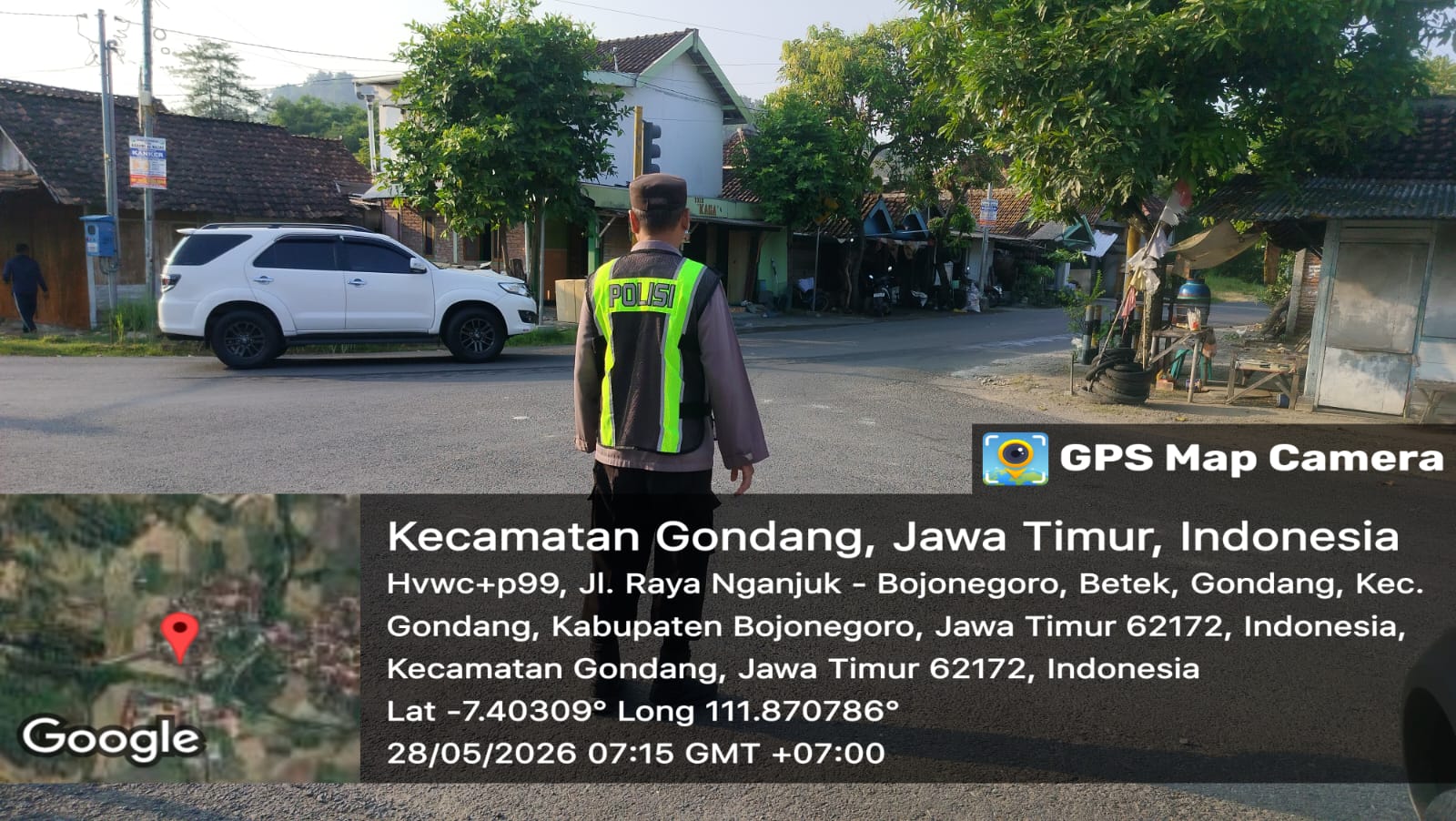 Polsek Gondang Melaksanakan Program Sapa Pagi