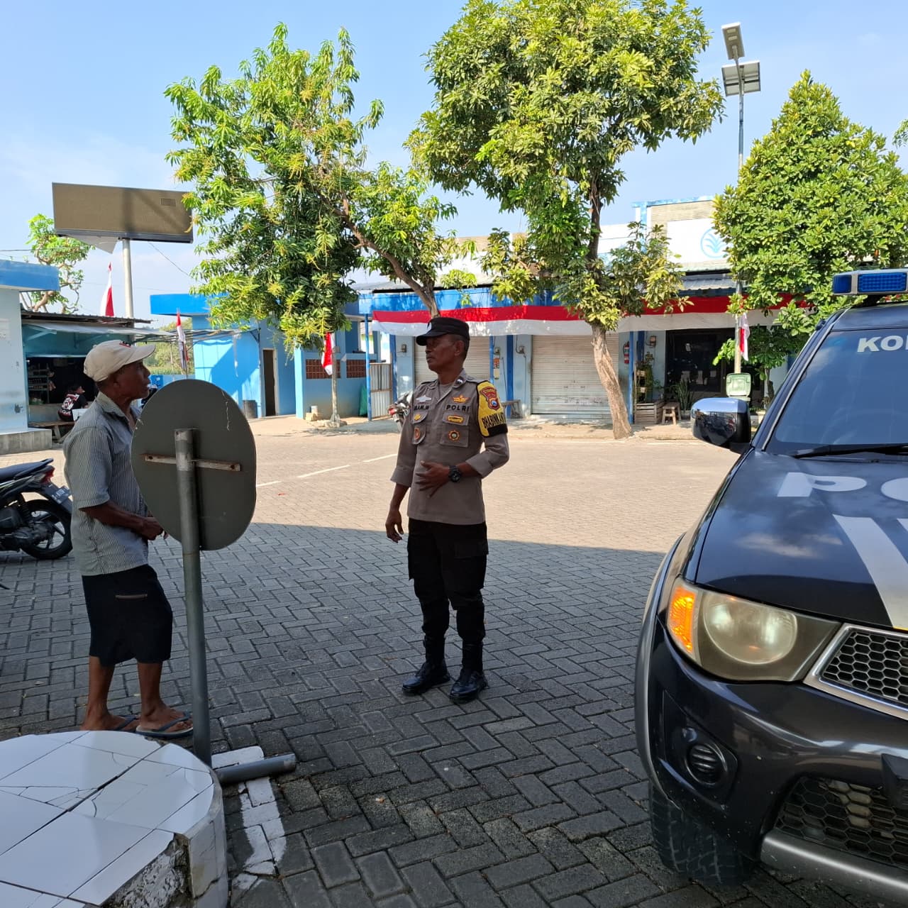 Polsek Temayang Cegah Gangguan Kamtibmas Dengan Meningkatkan Kegiatan Patroli
