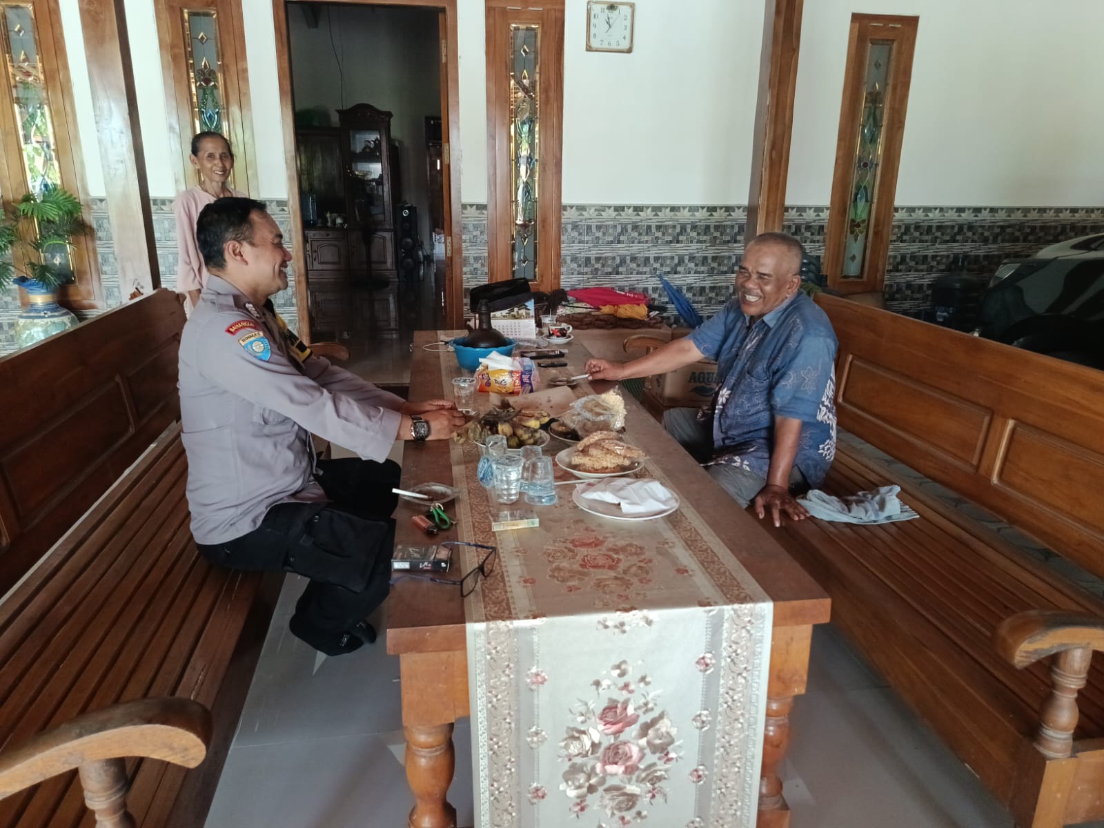 Dialogis Dengan Warga Bhabinkamtibmas Berharap Masyarakat Berperan Aktif Dalam Harkamtibmas