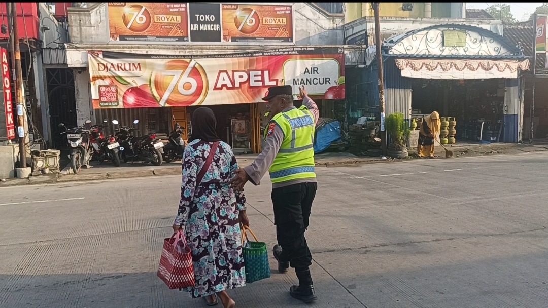 Sapa Pagi Antisipasi Kemacetan dan Gangguan Kamtibmas