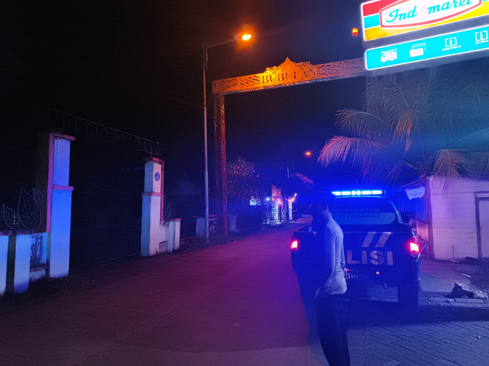Antisipasi Kejahatan Dan Cegah 3 C Polsek Bubulan Lakukan Patroli Sapa Malam