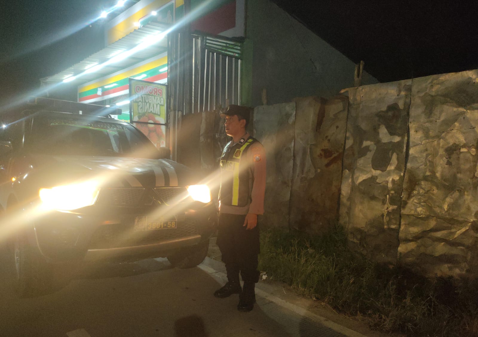 Intensifkan patroli di Malam Hari, Polsek Ngraho Tingkatkan Patroli langit biru pada Jam Rawan