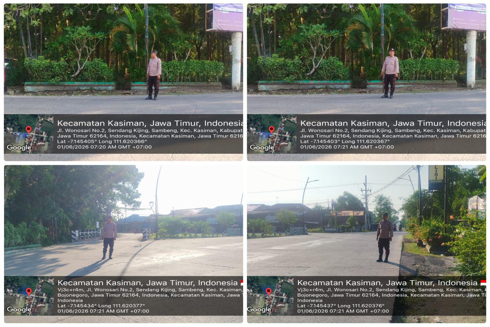 Polsek Kasiman Melaksanakan Program Sapa Pagi