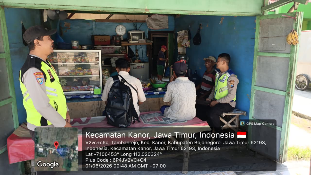 Polsek Kanor Tingkatkan Patroli dan Imbauan